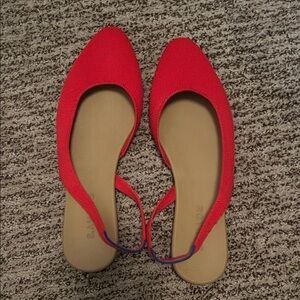 Rothy’s Red Slingback